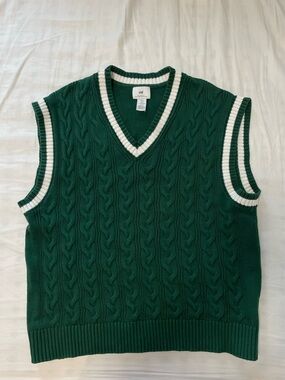 Oversized Sweater Vest